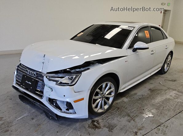 WAUENAF4XKN002199 2019 AUDI A4 White Панорамний вид салону 360°