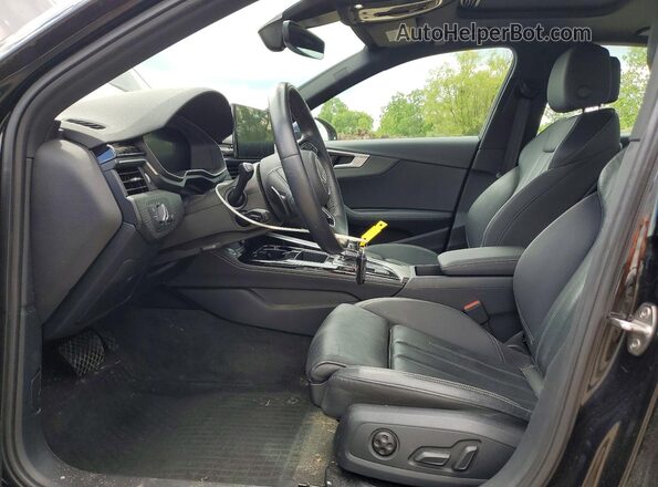 WAUENAF4XLN005105 2020 AUDI A4 Черный Вид салона спереди