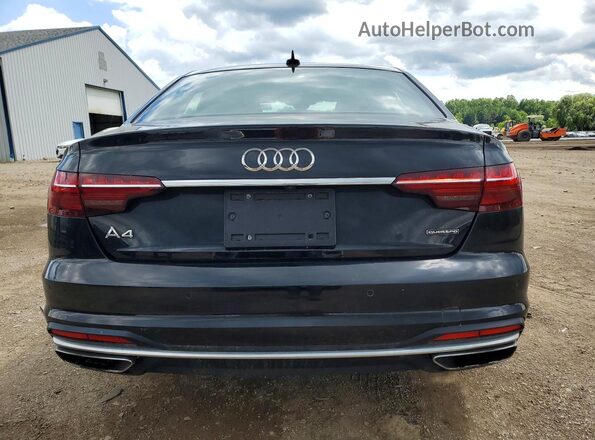 WAUENAF4XLN005105 2020 AUDI A4 Черный Вид сзади