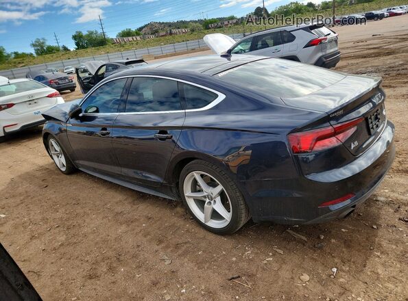 WAUENCF50JA080792 2018 AUDI A5 Синий Задняя левая четверть