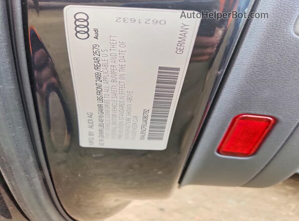 WAUENCF50JA080792 2018 AUDI A5 Синий Вид подкапотного пространства
