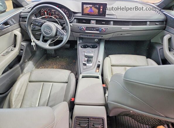 WAUENCF50JA080792 2018 AUDI A5 Синий Вид панели приборов