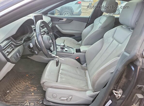 WAUENCF50JA080792 2018 AUDI A5 Синий Вид салона спереди