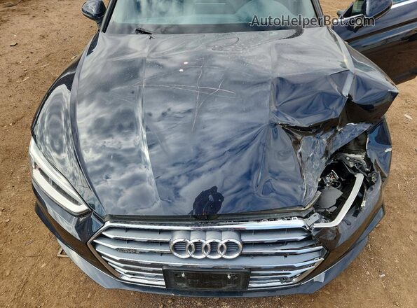 WAUENCF50JA080792 2018 AUDI A5 Синий Вид задней части салона