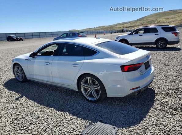 WAUENCF50JA130784 2018 AUDI A5 White Հետևի ձախ