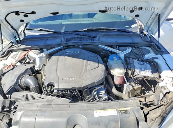 WAUENCF50JA130784 2018 AUDI A5 White Սալոնի հետևի տեսք