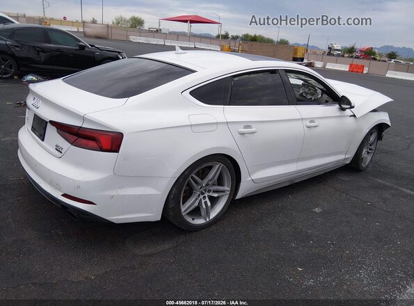 WAUENCF51JA104260 2018 AUDI A5 White Հետևի աջ