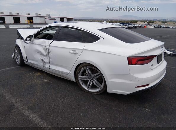 WAUENCF51JA104260 2018 AUDI A5 White Rear left
