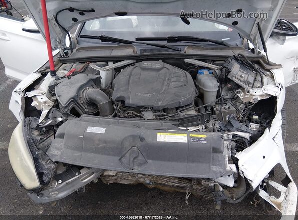 WAUENCF51JA104260 2018 AUDI A5 White Rear view