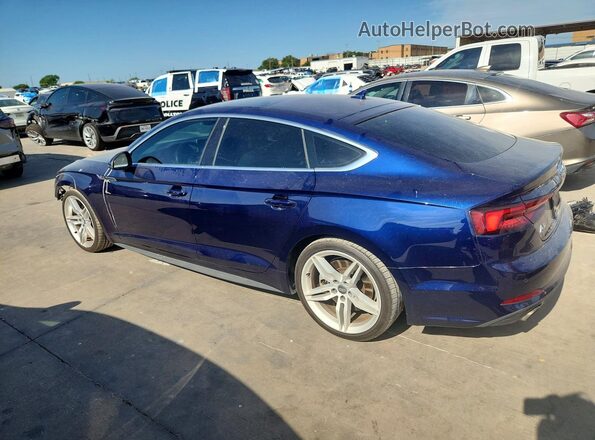 WAUENCF51KA079099 2019 AUDI A5 Blue Rear left