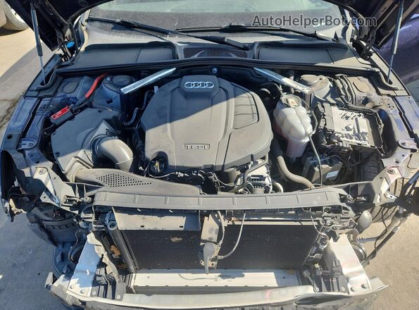 WAUENCF51KA079099 2019 AUDI A5 Blue Rear interior view