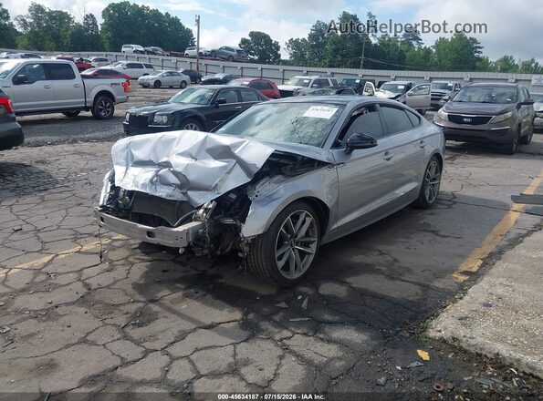 WAUENCF52KA067771 2019 AUDI A5 Серый Передняя левая четверть