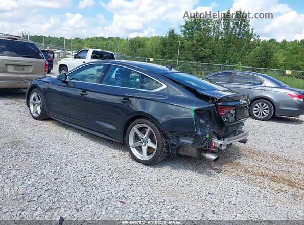WAUENCF53JA061136 2018 AUDI A5 Gray Trasero izquierdo