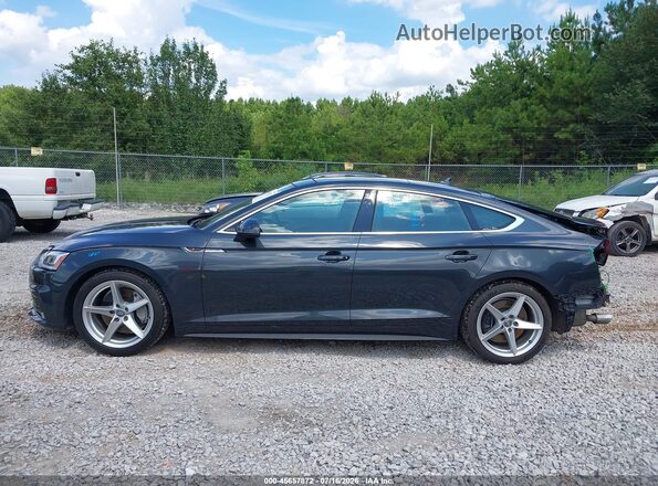 WAUENCF53JA061136 2018 AUDI A5 Gray Vista interior de 360 grados