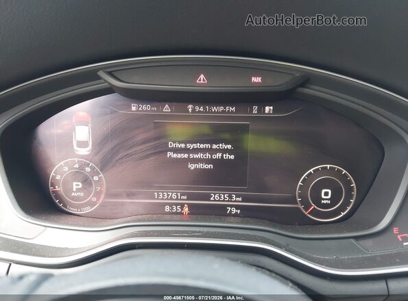 WAUENCF53KA055466 2019 AUDI A5 Green Widok tylnych siedzeń