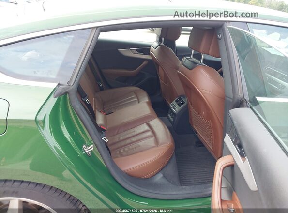 WAUENCF53KA055466 2019 AUDI A5 Green Widok naklejki z numerem VIN