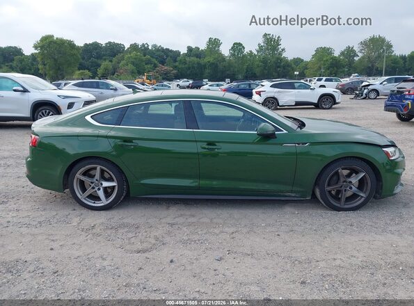 WAUENCF53KA055466 2019 AUDI A5 Green Widok wnętrza z tyłu