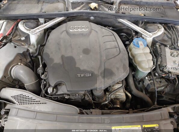 WAUENCF54JA009708 2018 AUDI A5 White Հետևի տեսք