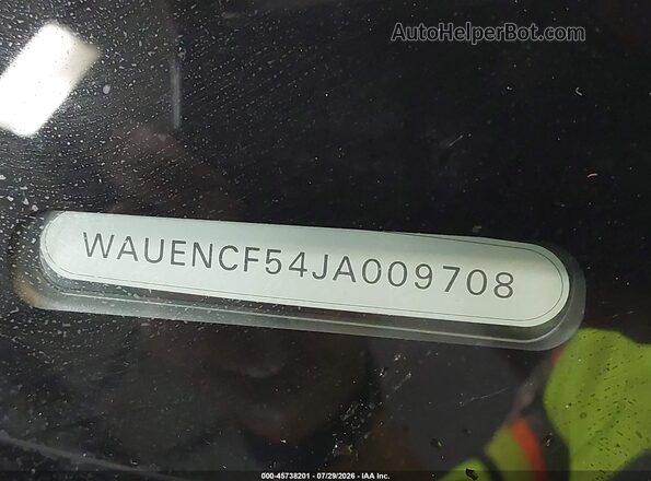 WAUENCF54JA009708 2018 AUDI A5 White Շարժիչի բաժամունքի տեսք