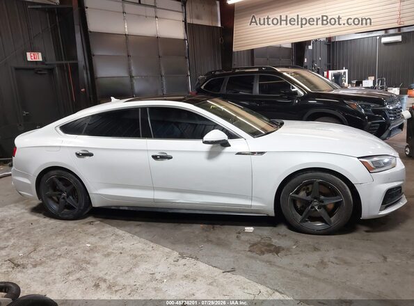 WAUENCF54JA009708 2018 AUDI A5 White Սալոնի 360 աստիճան տեսք