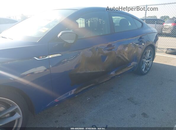 WAUENCF56KA016600 2019 AUDI A5 Blue Vista frontal