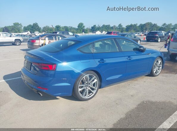 WAUENCF56KA016600 2019 AUDI A5 Blue Trasero derecho