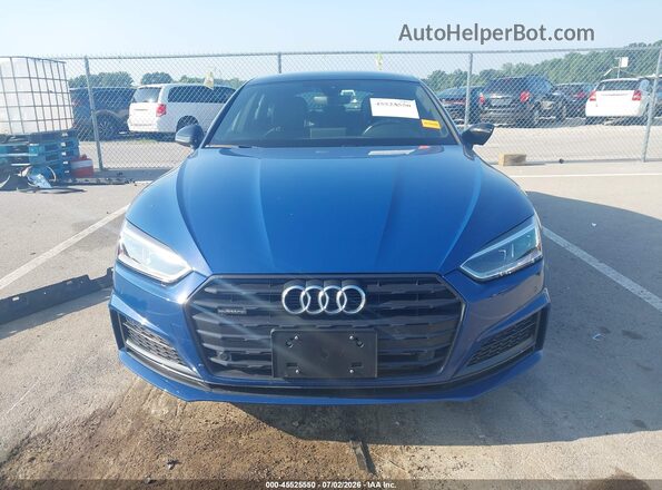 WAUENCF56KA016600 2019 AUDI A5 Blue Vista interior trasera