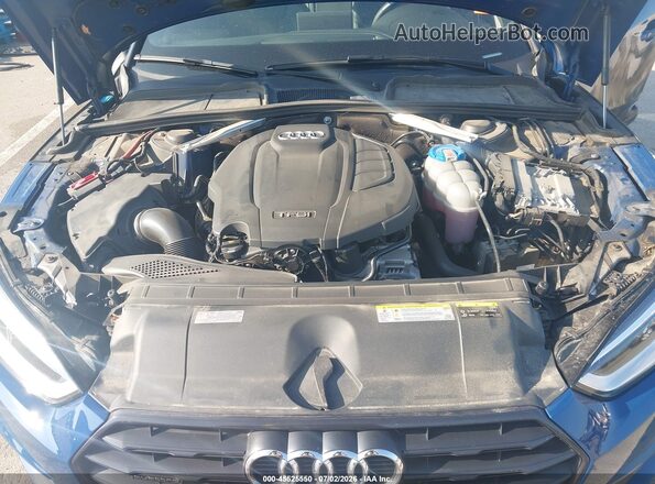 WAUENCF56KA016600 2019 AUDI A5 Blue Vista trasera