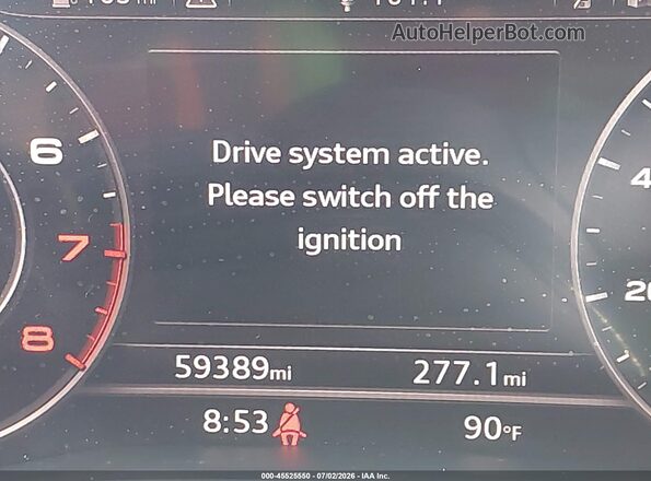 WAUENCF56KA016600 2019 AUDI A5 Blue 