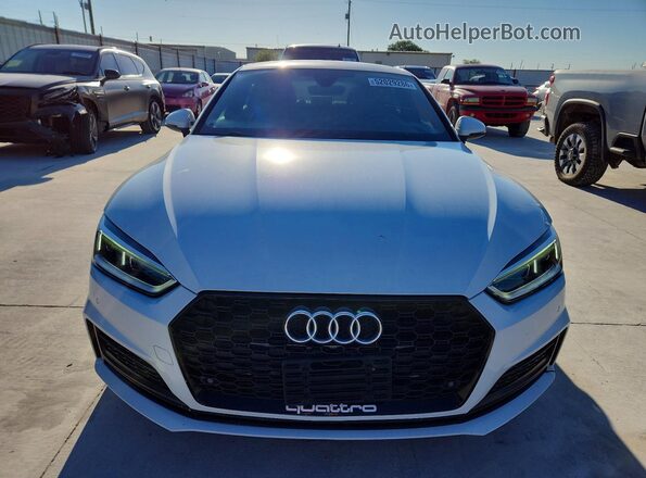 WAUENCF57JA008164 2018 AUDI A5 White წინა ხედი