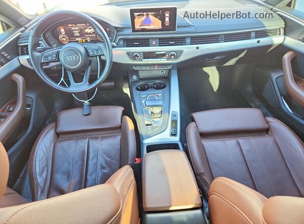 WAUENCF57JA008164 2018 AUDI A5 White წინა პანელის ხედი