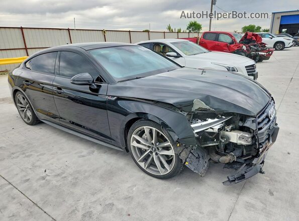 WAUENCF58KA011432 2019 AUDI A5 Черный Передняя правая четверть