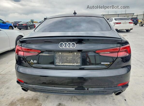 WAUENCF58KA011432 2019 AUDI A5 Черный Вид сзади