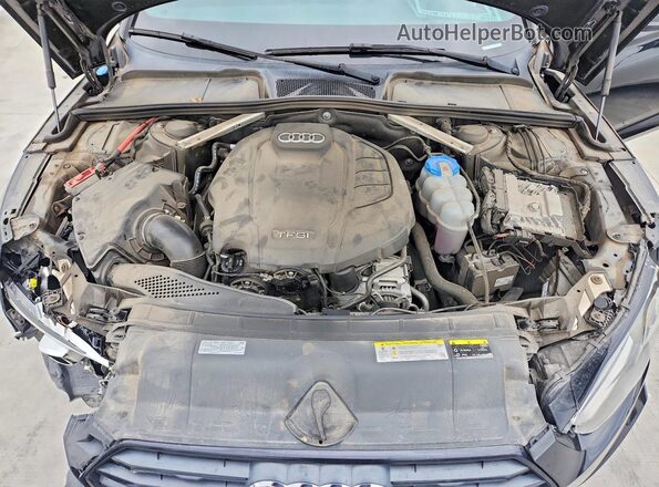 WAUENCF58KA011432 2019 AUDI A5 Черный Вид задней части салона