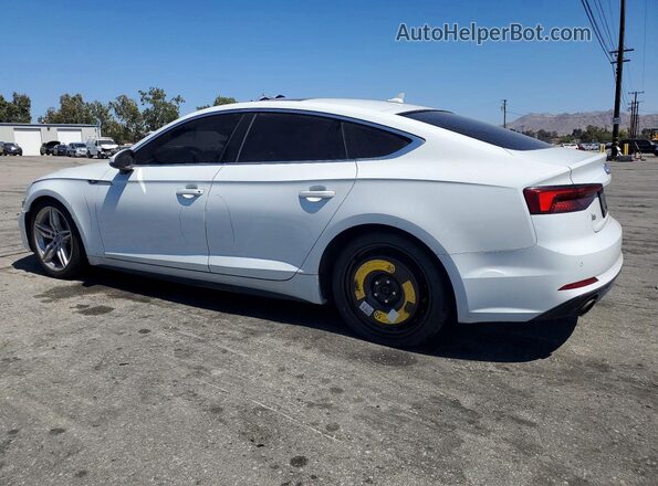 WAUENCF59JA046110 2018 AUDI A5 Белый Задняя левая четверть