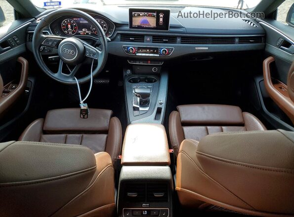 WAUENCF5XJA058315 2018 AUDI A5 White Widok deski rozdzielczej