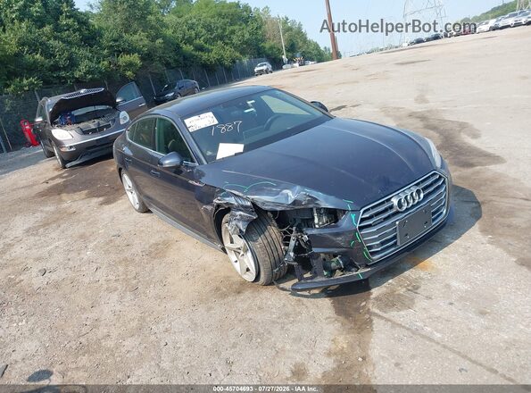 WAUENCF5XJA060484 2018 AUDI A5 Black Widok z przodu