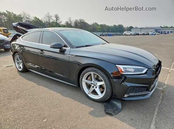 WAUENCF5XKA090330 2019 AUDI A5 Black Передня права чверть