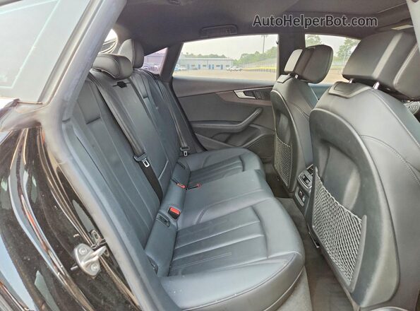 WAUENCF5XKA090330 2019 AUDI A5 Black Вид задніх сидінь