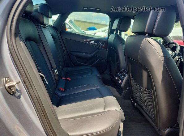 WAUF2AFC6HN009454 2017 AUDI A6 Gray Widok tylnych siedzeń