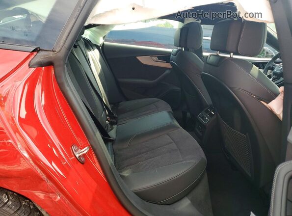 WAUFACF50RA044290 2024 AUDI A5 Red Вид задніх сидінь