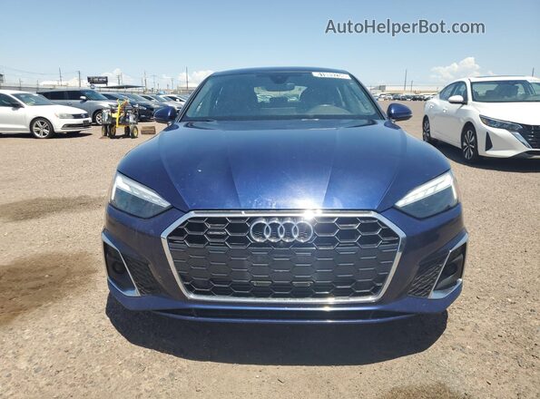 WAUFACF51RA070221 2024 AUDI A5 Blue VIN կոդի պիտակի տեսք