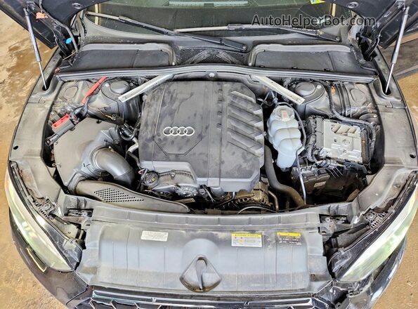 WAUFACF52MA028309 2021 AUDI A5 Black უკანა სალონის ხედი