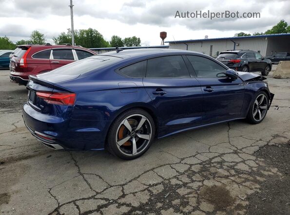 WAUFACF52SA015167 2025 AUDI A5 Blue Задня права чверть