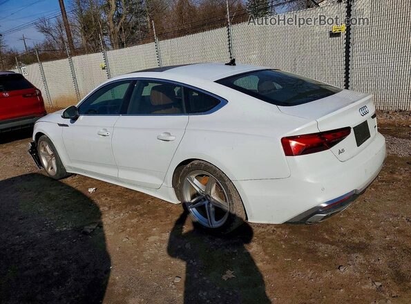WAUFACF53MA025094 2021 AUDI A5 White Rear left