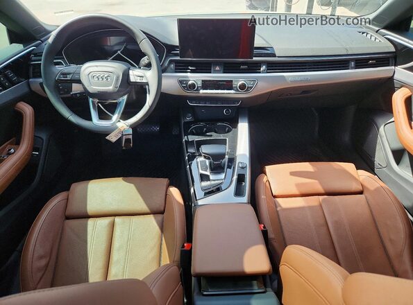 WAUFACF53PA030199 2023 AUDI A5 Green Вид панелі приладів