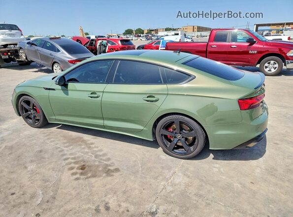 WAUFACF53PA030199 2023 AUDI A5 Green Задня ліва чверть