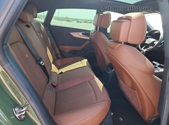 WAUFACF53PA030199 2023 AUDI A5 Green Вид задніх сидінь