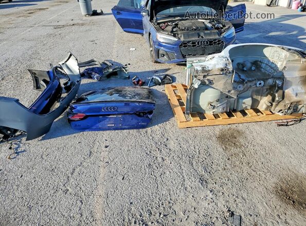 WAUFACF54PA019311 2023 AUDI A5 Blue Widok komory silnika