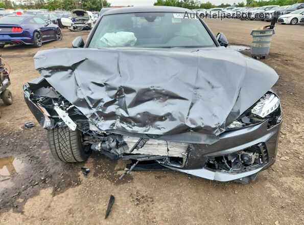 WAUFACF55PA040393 2023 AUDI A5 Gray Front view
